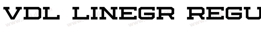 VDL LineGR Regular下载字体转换 VDL LineGR Regular下载字体转换